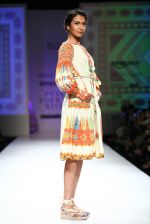 Model walk the ramp for Tanvi Kedia show on day 2 of Amazon india fashion week on 8th Oct 2015
